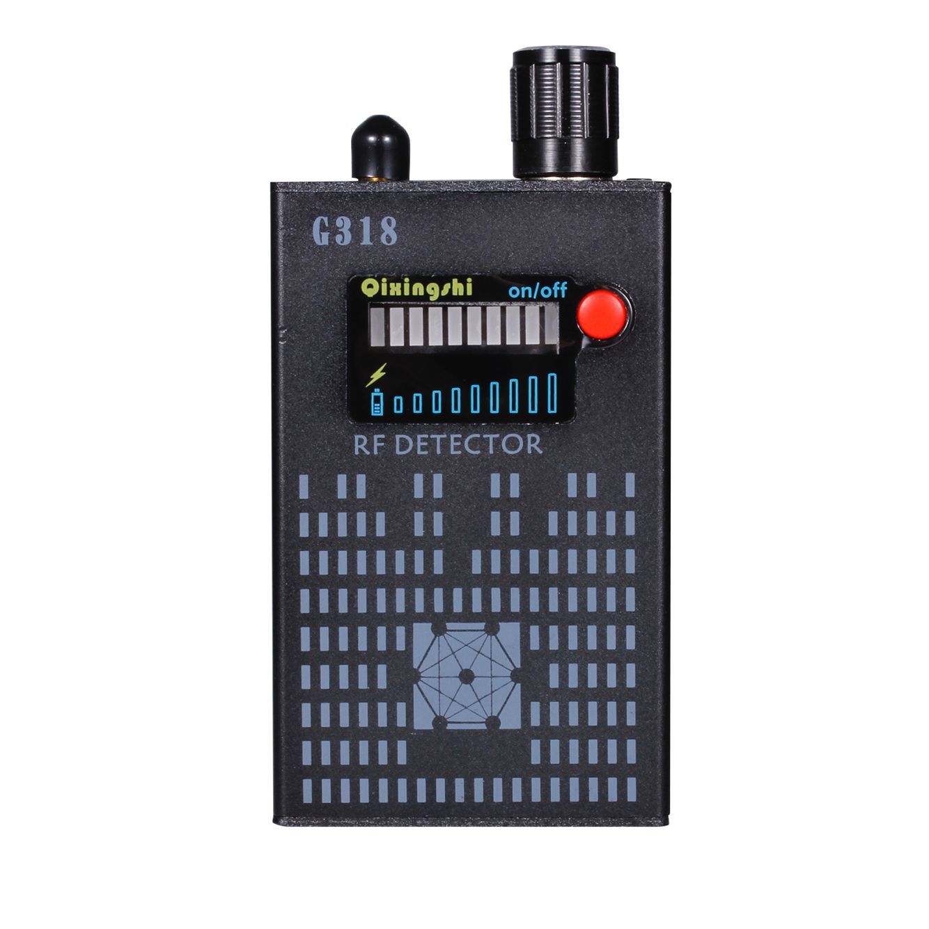 G318 RF Professional Digital Super Signal Bug Detector Anti-Spy Camera Anti-Eavesdropping/Tracker