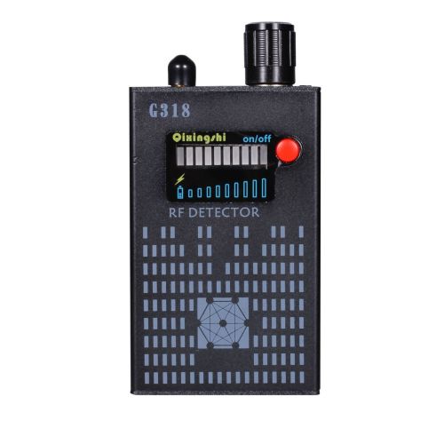 G318 RF Professional Digital Super Signal Bug Detector Anti-Spy Camera Anti-Eavesdropping/Tracker
