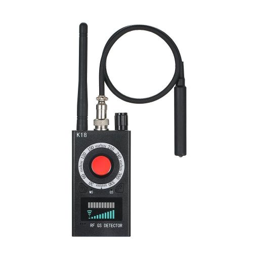 K18 Anti-Spy GPS Signal Lens RF Tracker Hidden Camera GSM SPY Bug Detector