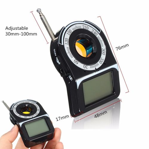 Universal Anti-Spy Full Band Wireless RF Detector GPS Mobile Phone Signal Detector CC309