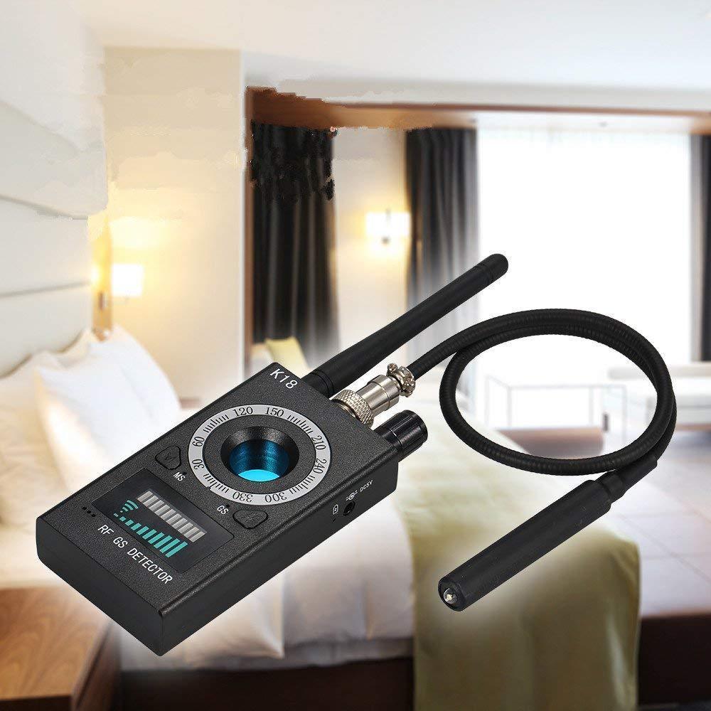 K18 Anti-Spy GPS Signal Lens RF Tracker Hidden Camera GSM SPY Bug Detector