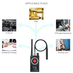 K18 Anti-Spy GPS Signal Lens RF Tracker Hidden Camera GSM SPY Bug Detector