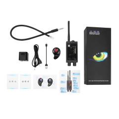 1MHz-12gh Radio Anti-Spy Detector Fbi GSM RF Signal Auto Tracker Detectors GPS Tracker Finder M8000