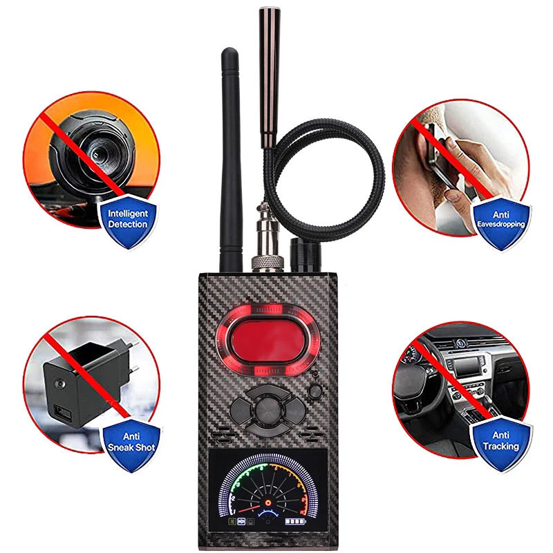K99 mini hidden spy camera gps tracker gsm hunter signal radar detector