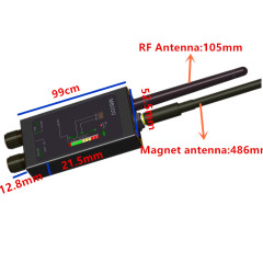1MHz-12gh Radio Anti-Spy Detector Fbi GSM RF Signal Auto Tracker Detectors GPS Tracker Finder M8000