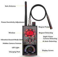 K99 mini hidden spy camera gps tracker gsm hunter signal radar detector