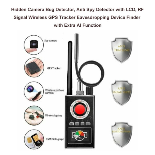 Anti Candid Camera Bug Detector Anti-spy RF Bug Detector