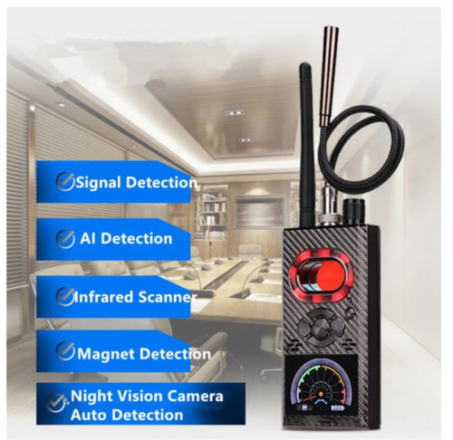 K99 mini hidden spy camera gps tracker gsm hunter signal radar detector