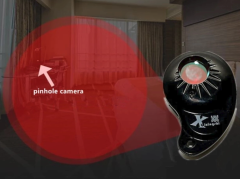 Portable Anti-Sneak Shot Infrared Scanner Anti-Hidden Mini Camera Laser Detector X007