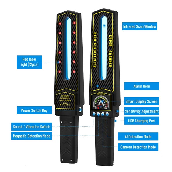 S699 Club hotel anti spy camera anti theft anti monitoring detector