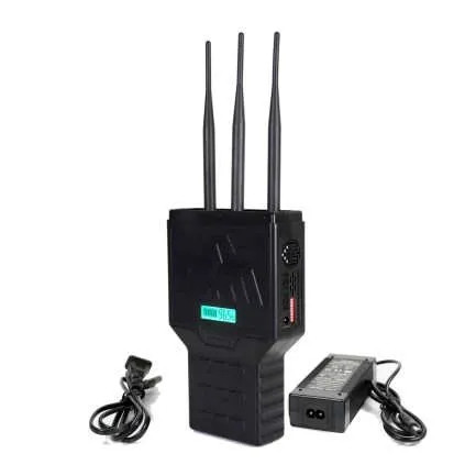 3-Antennas Handheld High Power 2.4G/5G WiFi Bluetooth Signal Jammer