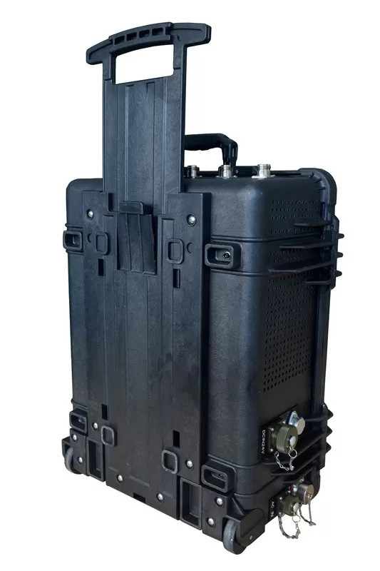 High Power 8 Bands 240Watts Draw Bar Box Mobile Phone GSM 3G4G5G Signal Jammer up to 200 meters
