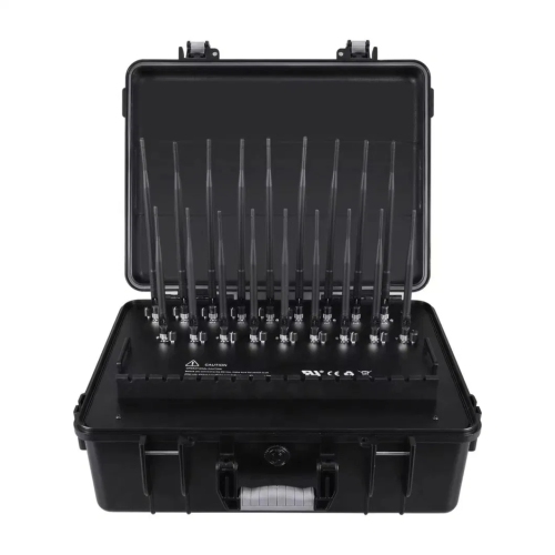 High Power 158Watts Suitcase VIP Signal Jammer For Blocking GSM 3G 4G 5G Mobile Phone WIFI All GPSL1-L5 Lojack Up to 100m