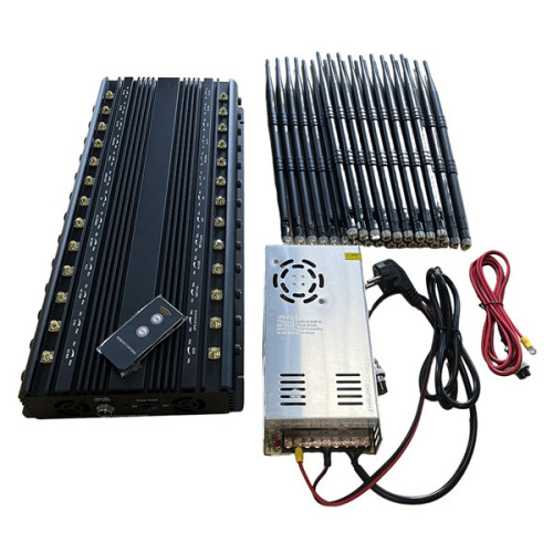 New 26 Antennas Table FM Radio Wi-Fi 6E GSM GPS Lojack Lora UHF VHF 3G 4G 5G Cell Phone Signal Jammer