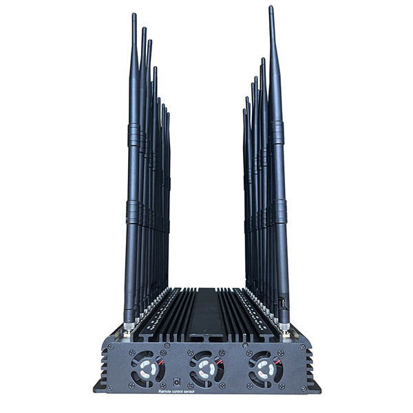 New 26 Antennas Table FM Radio Wi-Fi 6E GSM GPS Lojack Lora UHF VHF 3G 4G 5G Cell Phone Signal Jammer