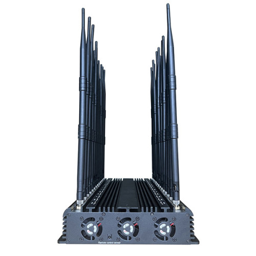 New 26 Antennas Table FM Radio Wi-Fi 6E GSM GPS Lojack Lora UHF VHF 3G 4G 5G Cell Phone Signal Jammer