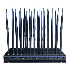 New 26 Antennas Table FM Radio Wi-Fi 6E GSM GPS Lojack Lora UHF VHF 3G 4G 5G Cell Phone Signal Jammer
