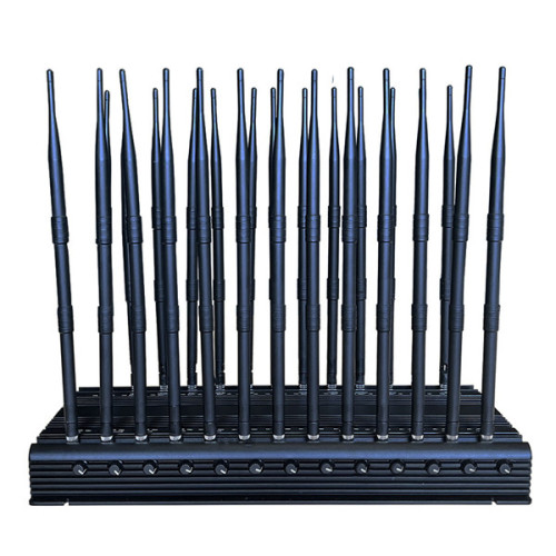 New 26 Antennas Table FM Radio Wi-Fi 6E GSM GPS Lojack Lora UHF VHF 3G 4G 5G Cell Phone Signal Jammer