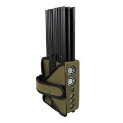 New Handheld 32 Bands FM Radio Wi-Fi 7&6E Wi-Fi2.4G Wi-Fi5G GPS LOJACK LORA UHF VHF 433 315 868 CDMA GSM 3G 4G 5G Cell Phone Signal Jammer