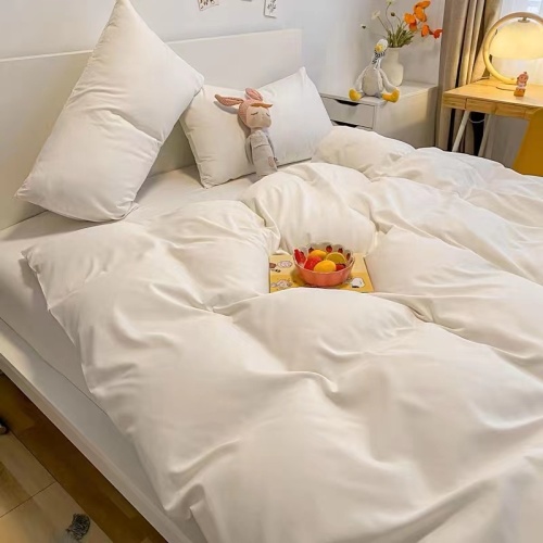 warm and sweet white color hometextile