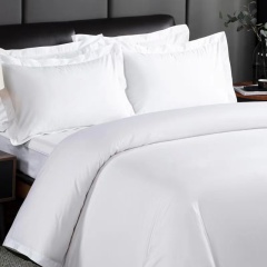 white polyester microfiber fabirc for hotel sheet