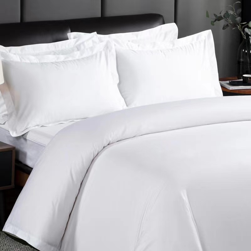 white polyester microfiber fabirc for hotel sheet