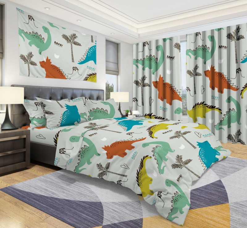 Printed fabric for bedsheet