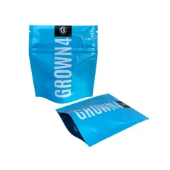 Glossy child resistant reclosable bags with ziplock window