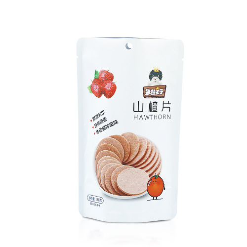 Custom printed kraft stand up pouches for snack packaging