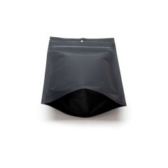 Matte black childproof mylar bags wholesale weeds herbs baggies