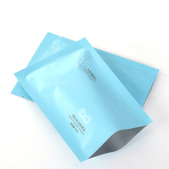 Heat seal 3 side seal pouch cosmetic beauty packaging bags