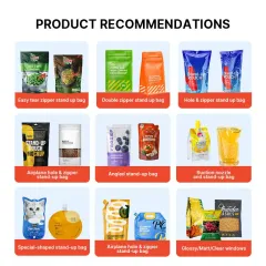 1.5kg pet treats packaging square bottom bag wholesale supplier