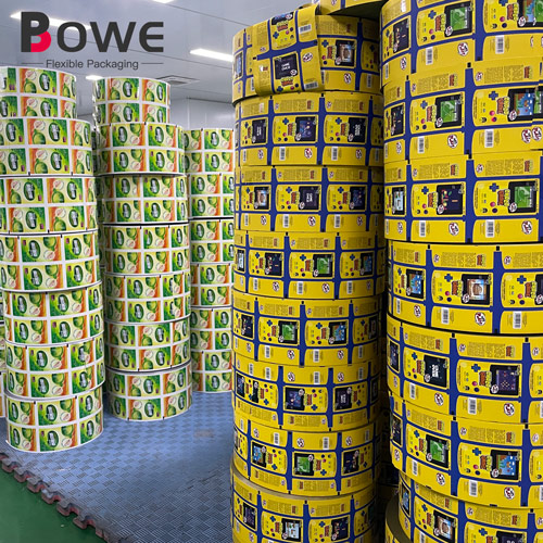 [Wholesale] Custom printed roll stock films laminated plastic film