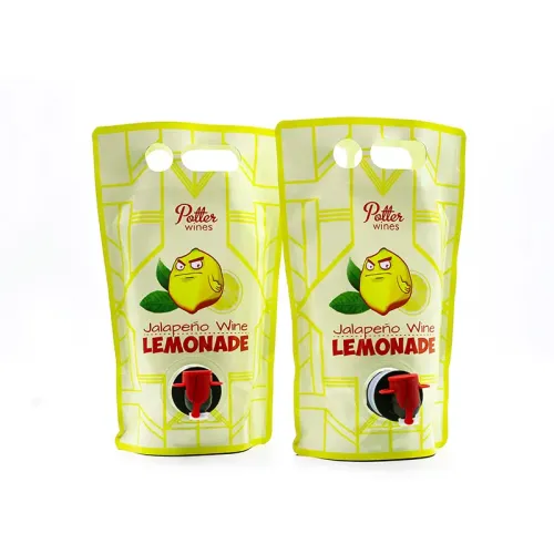 Wholesale Custom Drink Pouches (9-12oz), Resealable - Wine-n-Gear