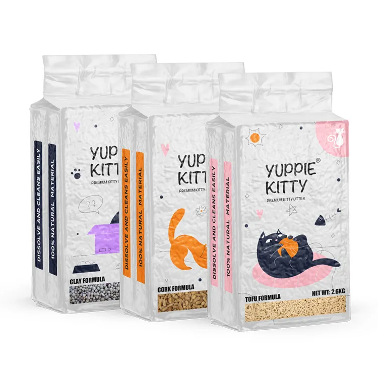Wholesale cat litter packaging bags