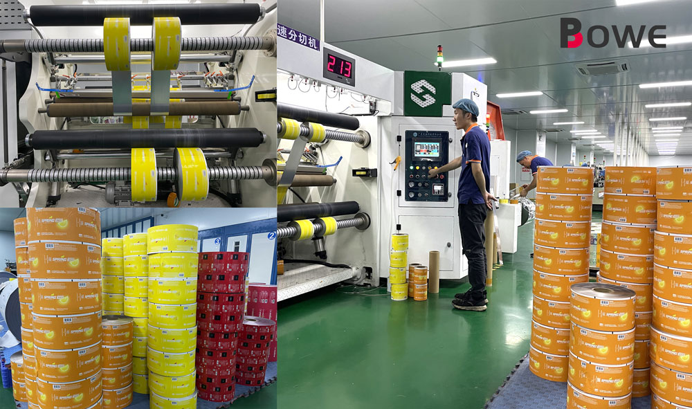 plastic pacakging film roll manufacturing process