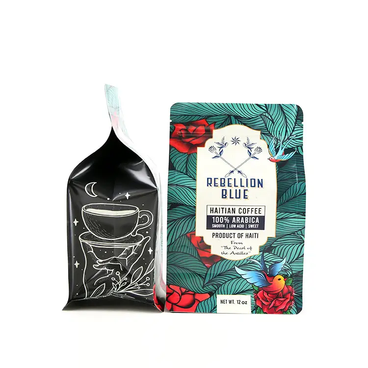 Пакеты восьмишовные с плоским дном