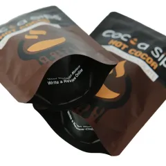 Cocoa Powder Packaging Bag Stand Up Zipper Pouch