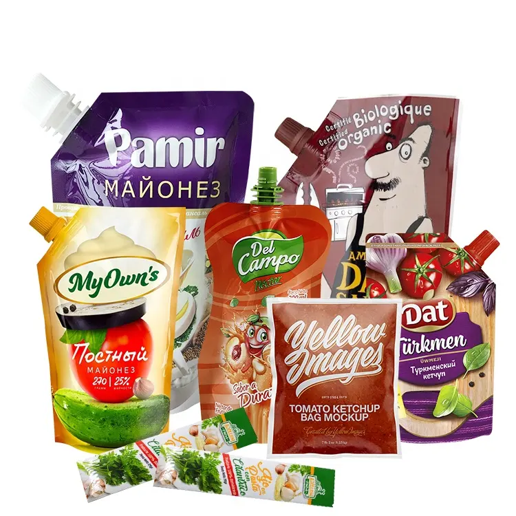 recyclable sauce packaging bags