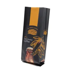 Custom Side Gusset Bag With Valve 500g 1kg Foil Coffee Packaging