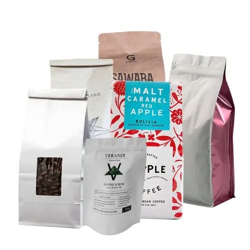 Wholesale Rice Packaging Bags 1kg 3kg 5kg Plastic Handle Pouch