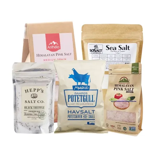 Wholesale Rice Packaging Bags 1kg 3kg 5kg Plastic Handle Pouch