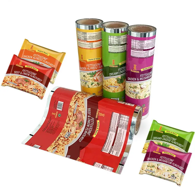 Fried OEM Instant Noodles Packaging Film Roll 