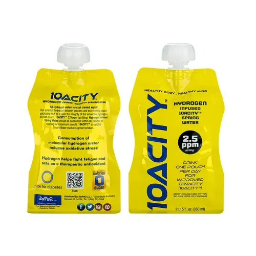 500ml Reusable Stand Up Plastic Spout Pouch Refill Pouch For Liquid