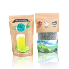 100% Compostable Coffee Bags Eco Friendly Material Packaging