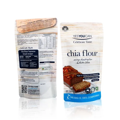 100% Compostable Coffee Bags Eco Friendly Material Packaging