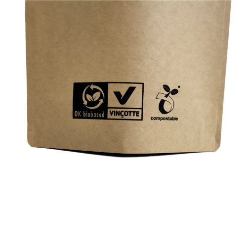 100% Compostable Coffee Bags Eco Friendly Material Packaging