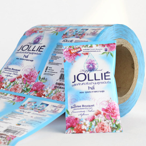 Sachet Shampoo Packaging Plastic Film Roll Material Supplier