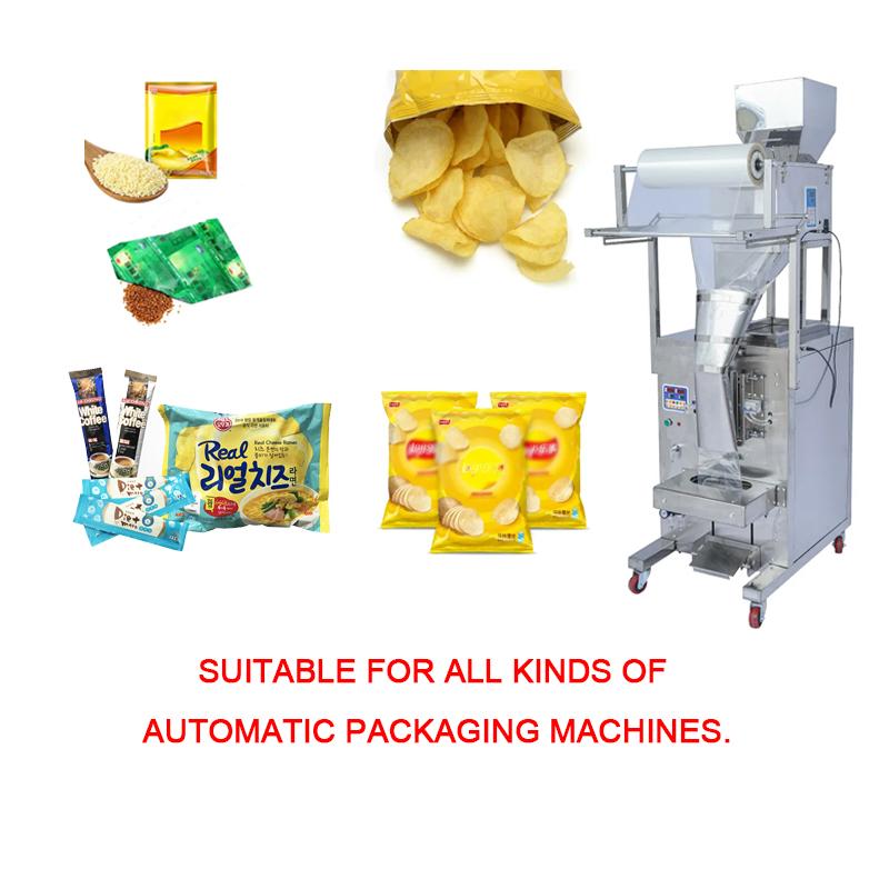 Flexible packaging rolls for auto packaging machines