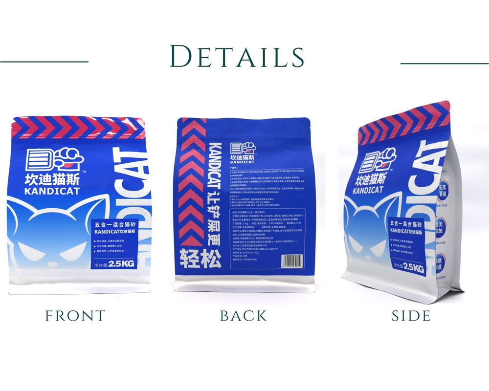 cat litter packaging wholesale